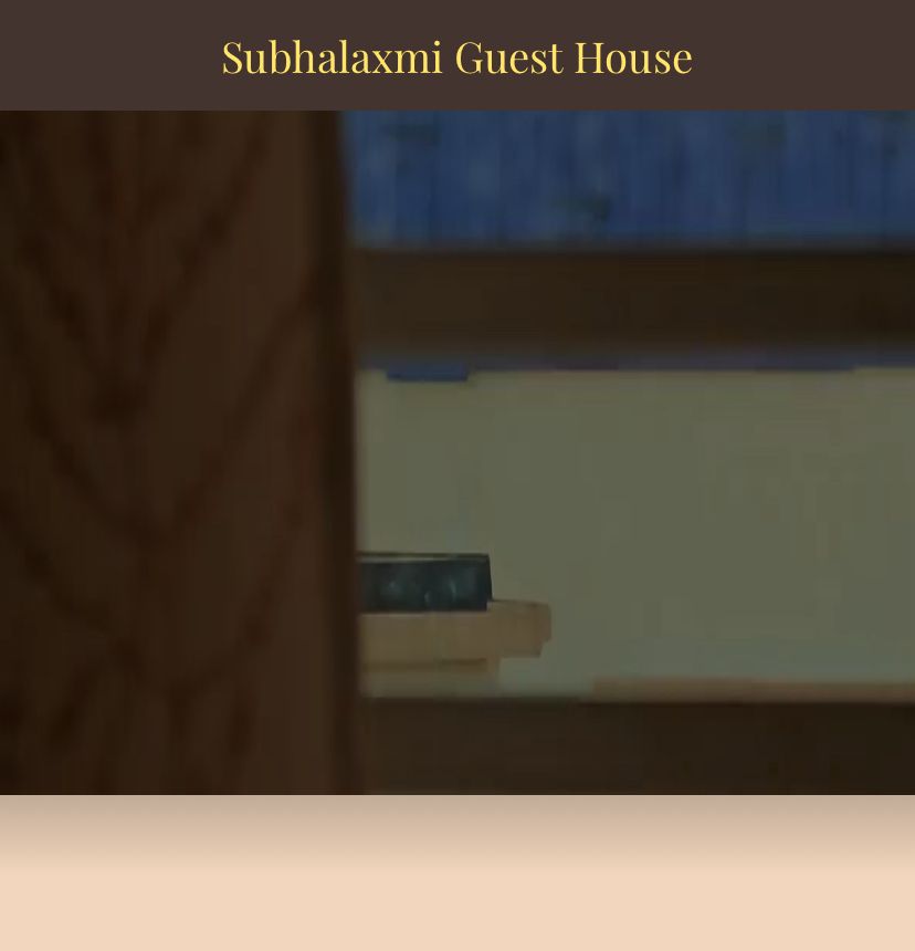 GUEST HOUSE MARKETING PAGE